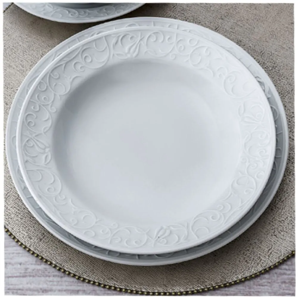 Güral Porselen BHD19CK00 Bahar Dalı Çukur Tabak 19 Cm