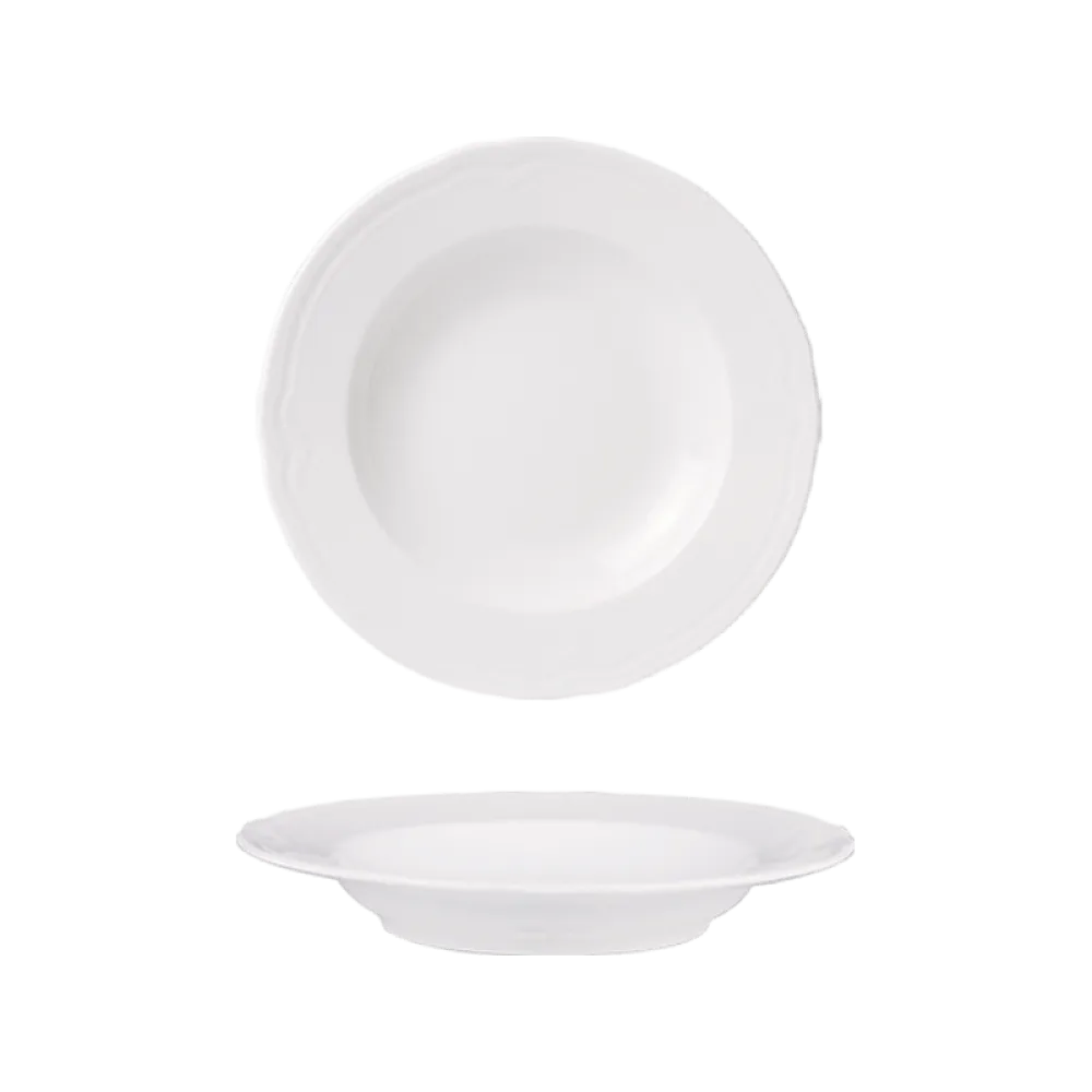 GÜRAL PORSELEN Venedik -23 Cm Çukur Tabak VN23CK