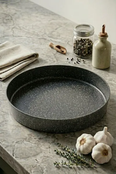 Hamarat Granit Fırın Tepsisi 24 cm - Gri Hamarat Granit Fırın Tepsisi 24 cm - Gri