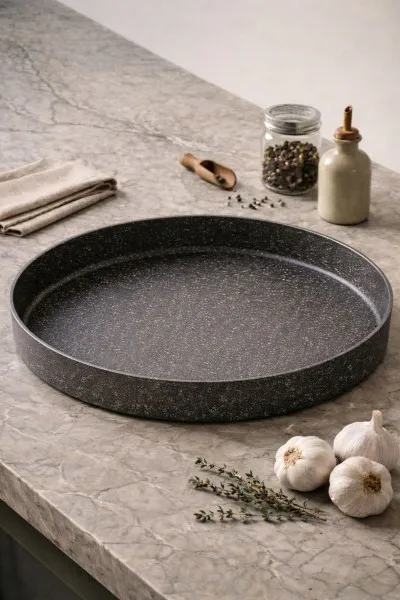 Hamarat Granit Fırın Tepsisi 34 cm - Gri Hamarat Granit Fırın Tepsisi 34 cm - Gri