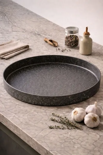 Hamarat Granit Fırın Tepsisi 42 cm - Gri Hamarat Granit Fırın Tepsisi 42 cm - Gri