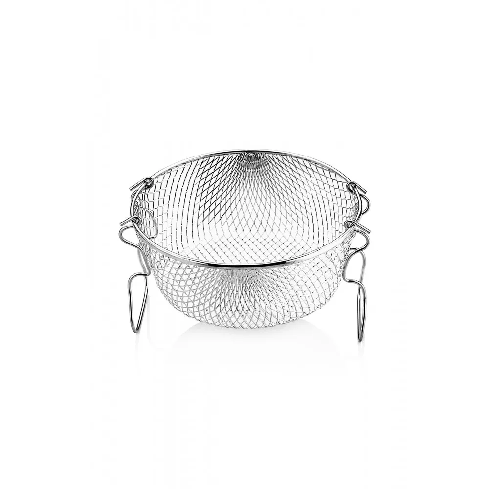 Polochef Kızartma Teli 20 cm - Krom Kaplama Fritöz Sepeti Polochef Kızartma Teli 20 cm - Krom Kaplama Fritöz Sepeti