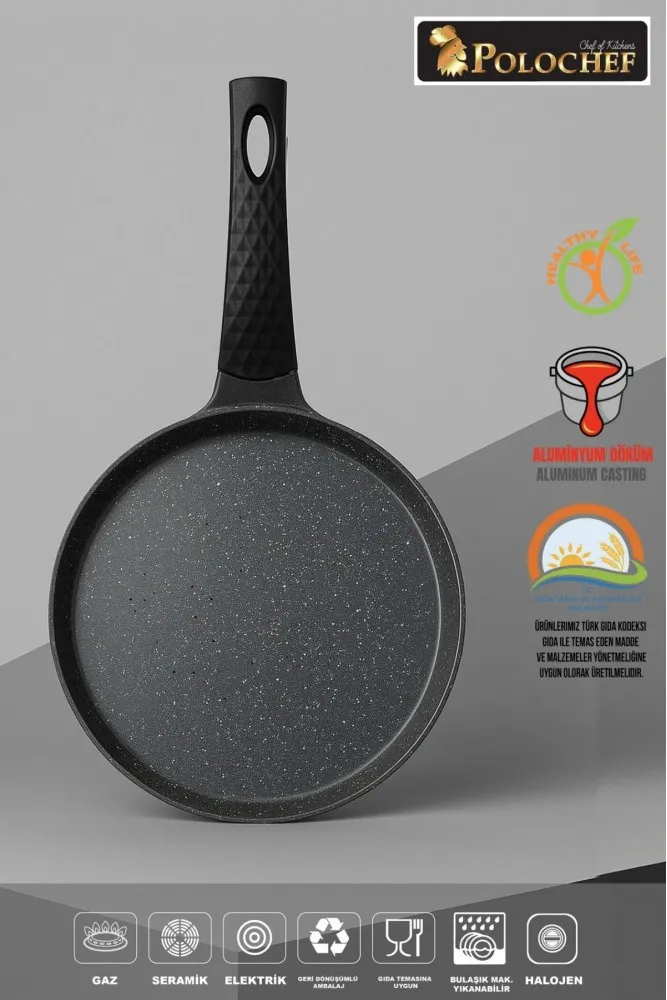 Polochef Granit Krep ve Gözleme Tavası 26 cm