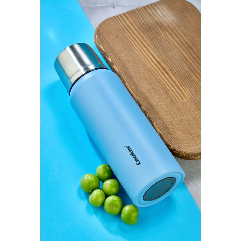COOKER 750 ML MAVİ TERMOS 24 SAT SICAK 48 SAAT SOĞUK