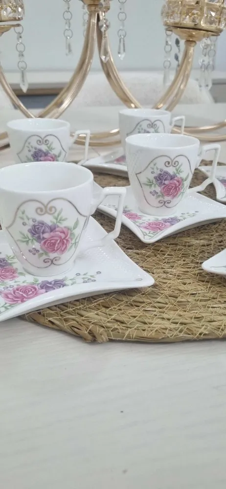 CVS 6 KİŞİLİK 12 PARÇA KAHVE FİNCAN SETİ