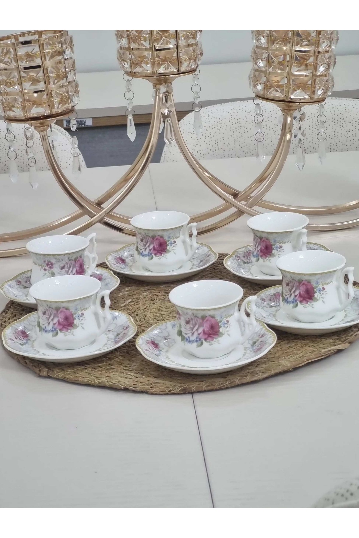 CVS 6 KİŞİLİK 12 PARÇA KAHVE FİNCAN SETİ 