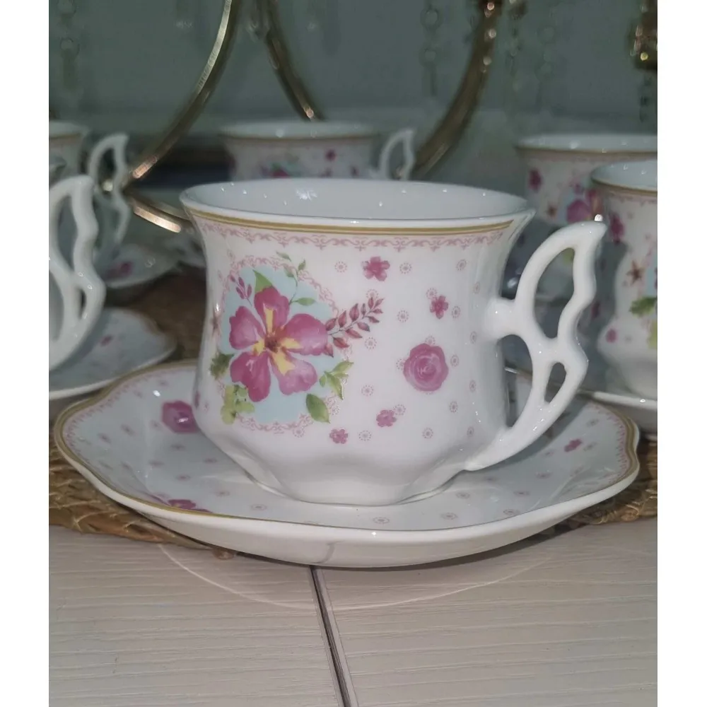 CVS 6 KİŞİLİK 12 PARÇA ÇAY FİNCAN SETİ DN41109