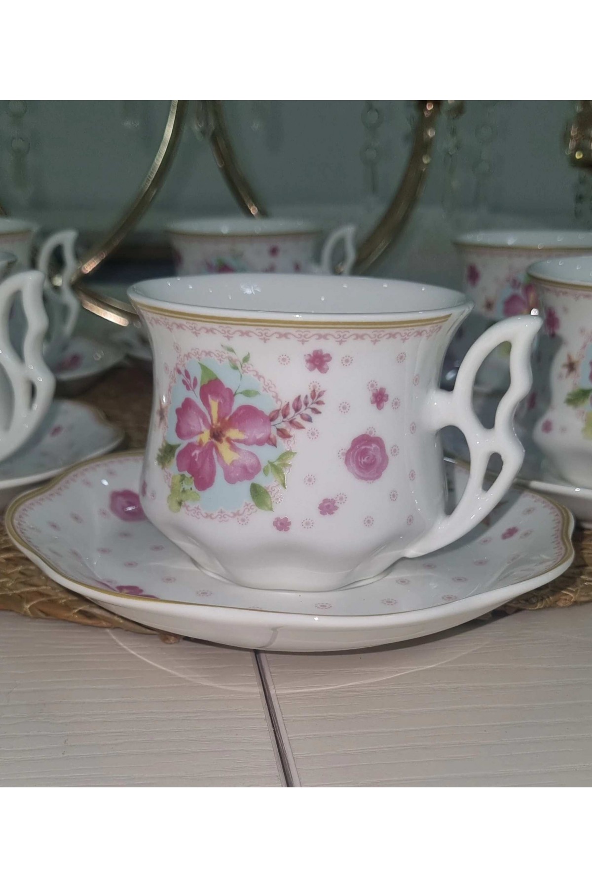 CVS 6 KİŞİLİK 12 PARÇA ÇAY FİNCAN SETİ DN41109