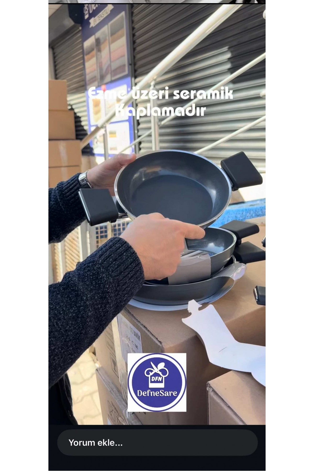 DefneSare 20 cm SERAMİK SAHAN