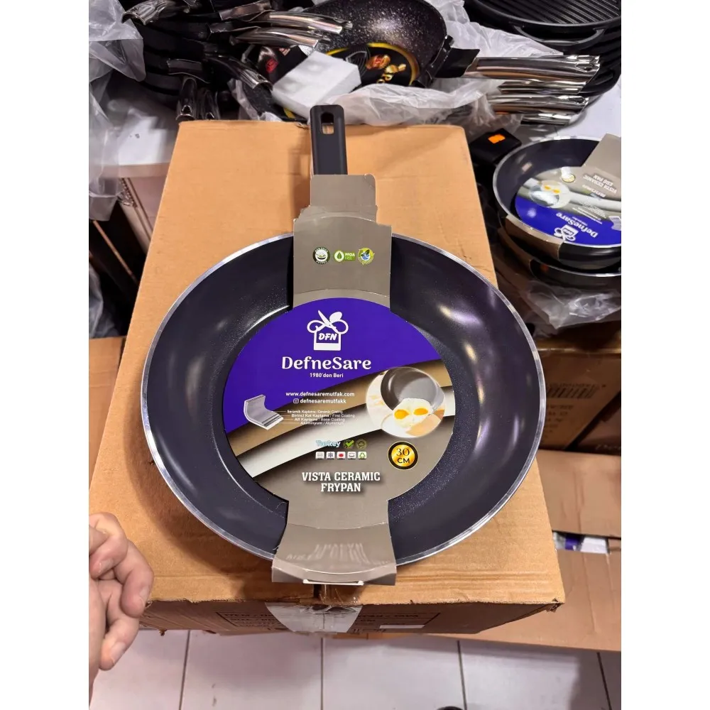 DefneSare 30 cm SERAMİK TAVA