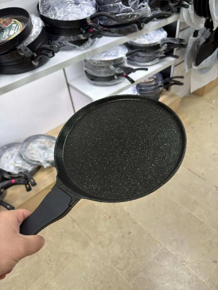 Döküm granit kaplama 26 cn krep tavası