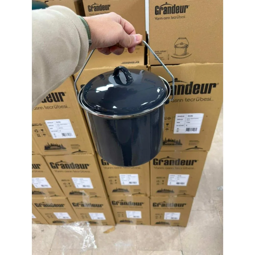 EMAYE 20 CM BAKRAÇ 5,2 LT (FÜME)