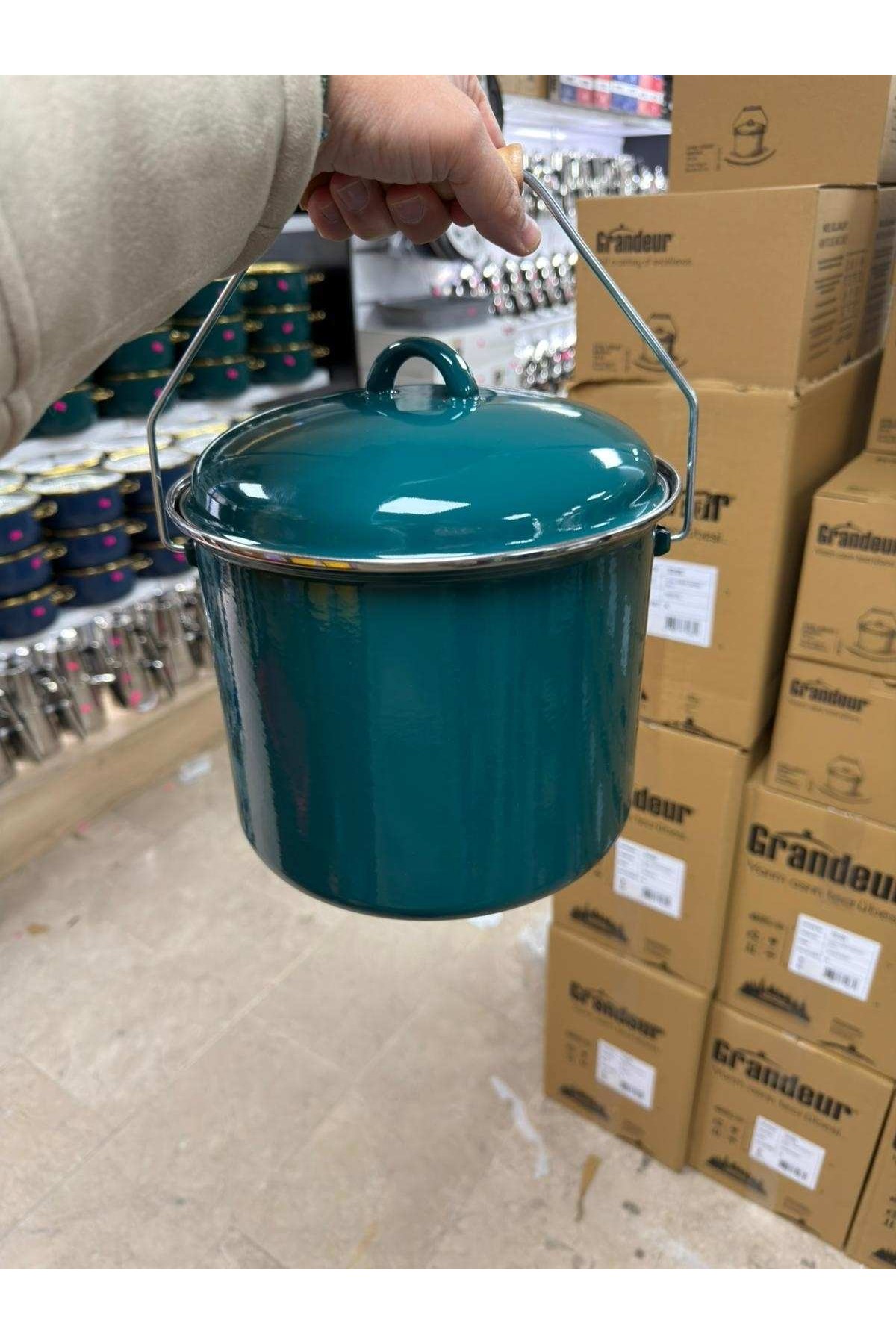 EMAYE 20 CM BAKRAÇ 5,2 LT (MENTOL)