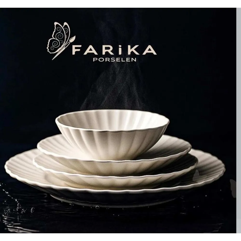 FARİKA IŞIL SADE MODEL 24 PARÇA PORSELEN YEMEK TAKIMI FARİKA IŞIL SADE MODEL 24 PARÇA PORSELEN YEMEK TAKIMI