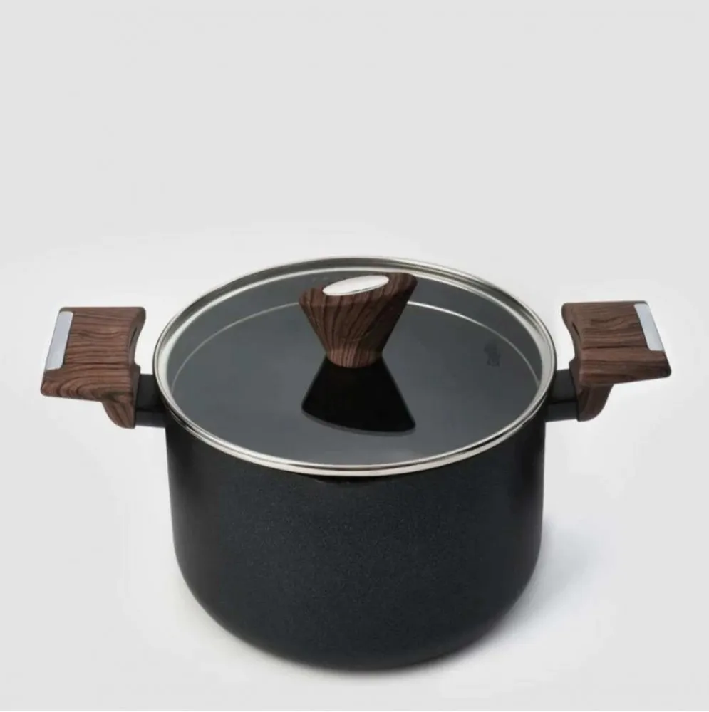 Gigilli 22 cm titanium kaplama Makarna tenceresi