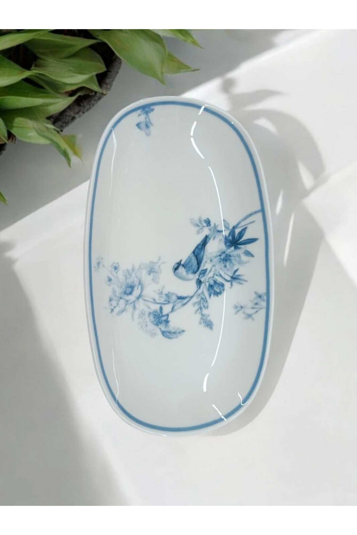 GÜRAL PORSELEN 2 ADET SUJE SERİSİ 29 CM KAYIK 1891 KUŞLU
