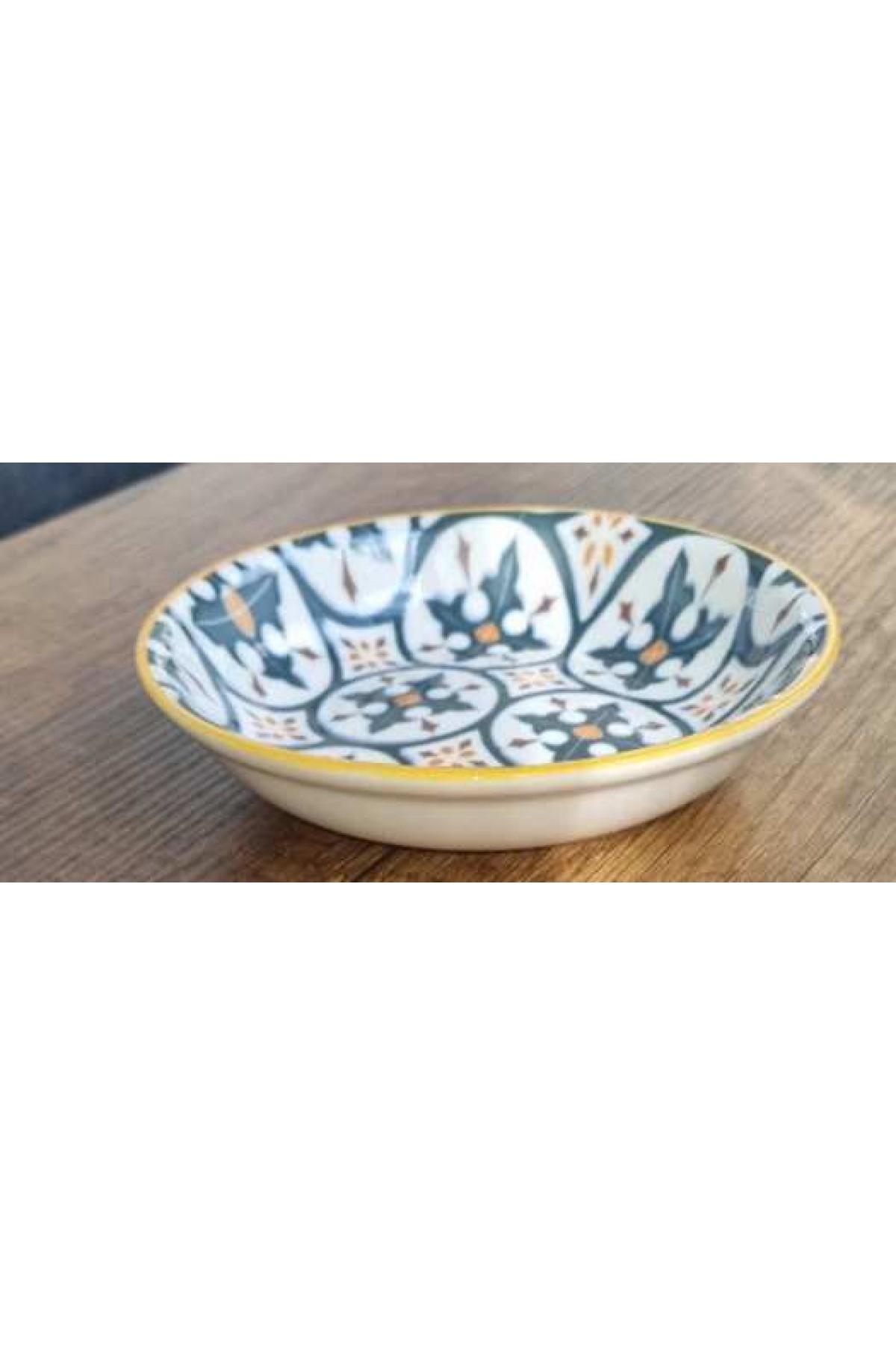 GÜRAL PORSELEN 6 ADET SUJE SERİSİ 14 CM ÇUKUR TABAK ÇEREZLİK 30260