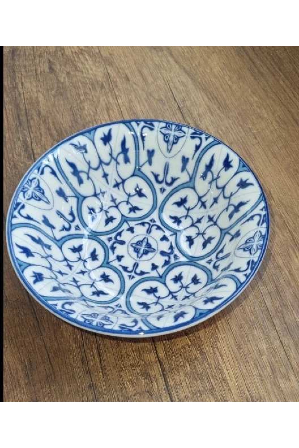 GÜRAL PORSELEN 6 ADET SUJE SERİSİ 17 CM ÇUKUR YEMEK TABAĞI 1341
