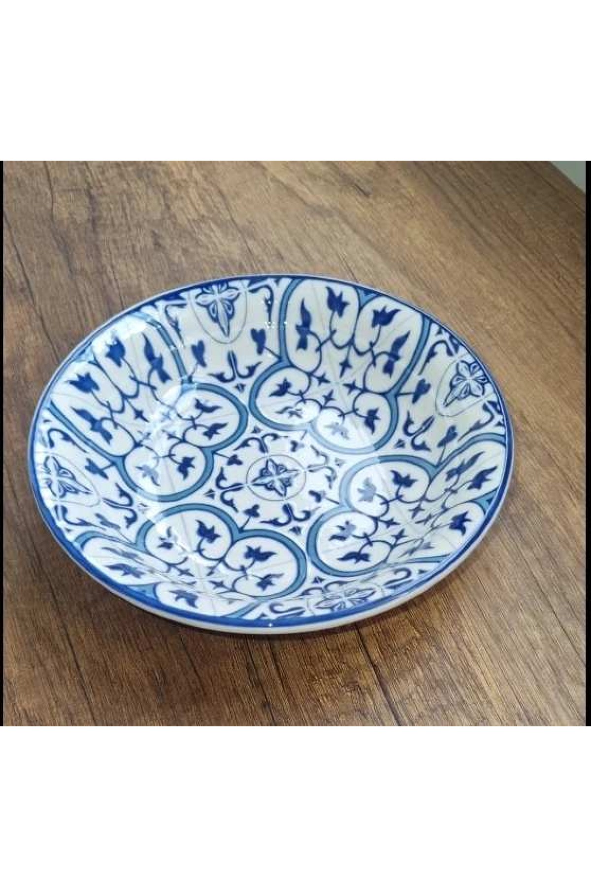 GÜRAL PORSELEN 6 ADET SUJE SERİSİ 17 CM ÇUKUR YEMEK TABAĞI 32617