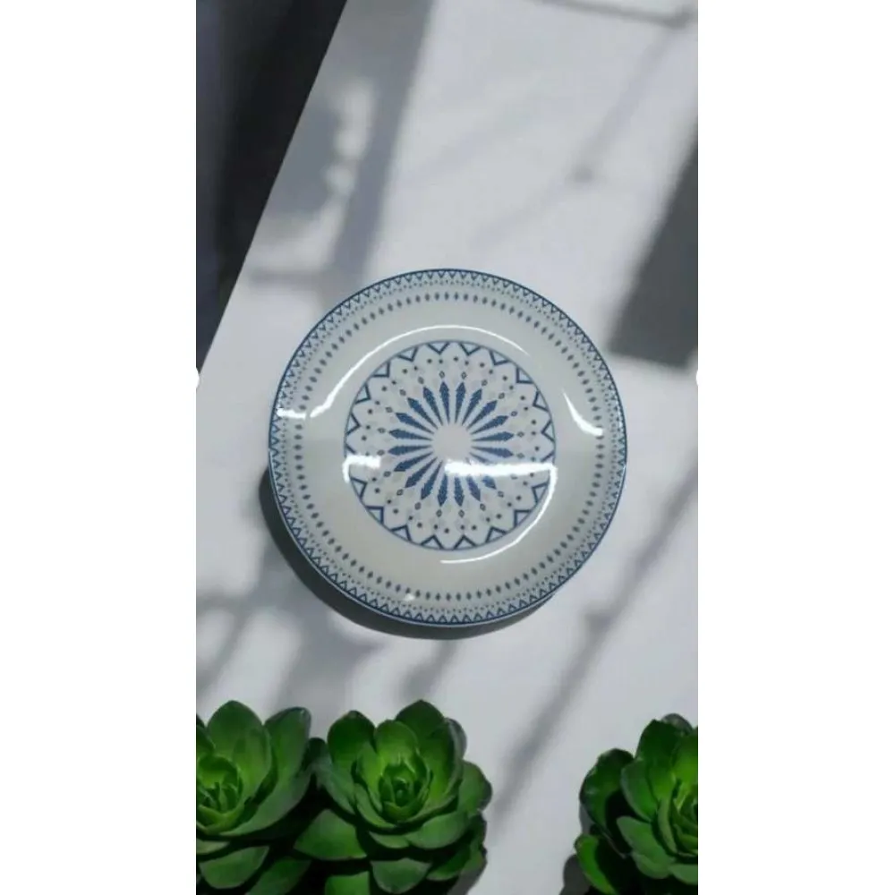 GÜRAL PORSELEN 6 ADET SUJE SERİSİ 19 CM PASTA TABAĞI E48