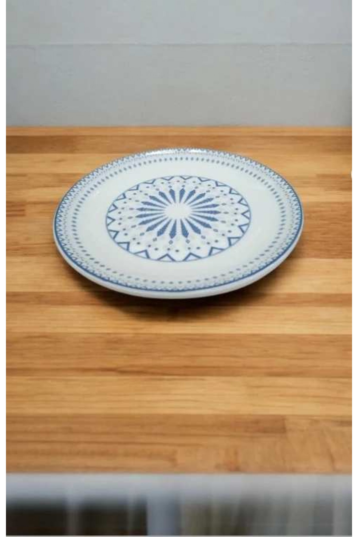 GÜRAL PORSELEN 6 ADET SUJE SERİSİ 19 CM PASTA TABAĞI E48