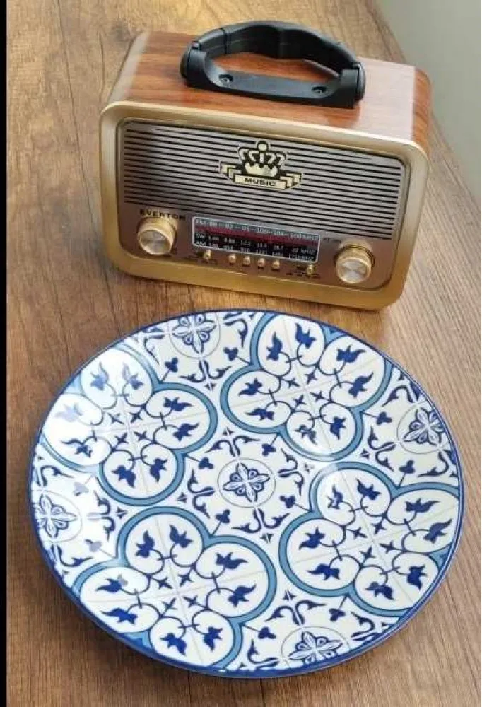 GÜRAL PORSELEN 6 ADET SUJE SERİSİ 25 CM SERVİS  TABAĞI 32617