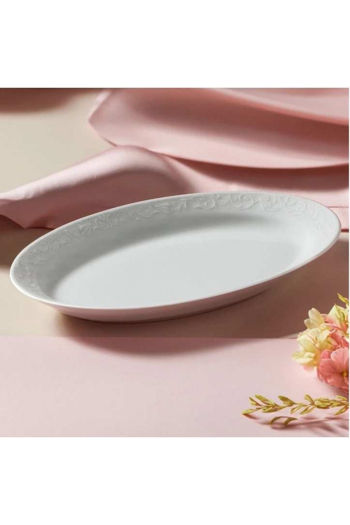GÜRAL PORSELEN BAHAR DALI 30 CM KAYIK TABAK 2 ADET