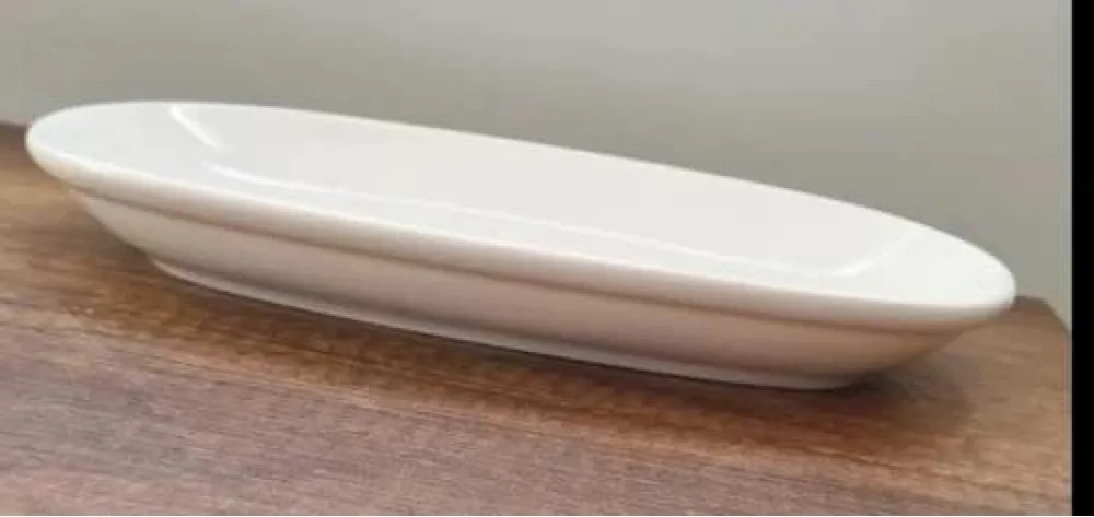 GÜRAL PORSELEN ENTERNASYONEL 24 CM KAYIK(KREM) 2 ADET