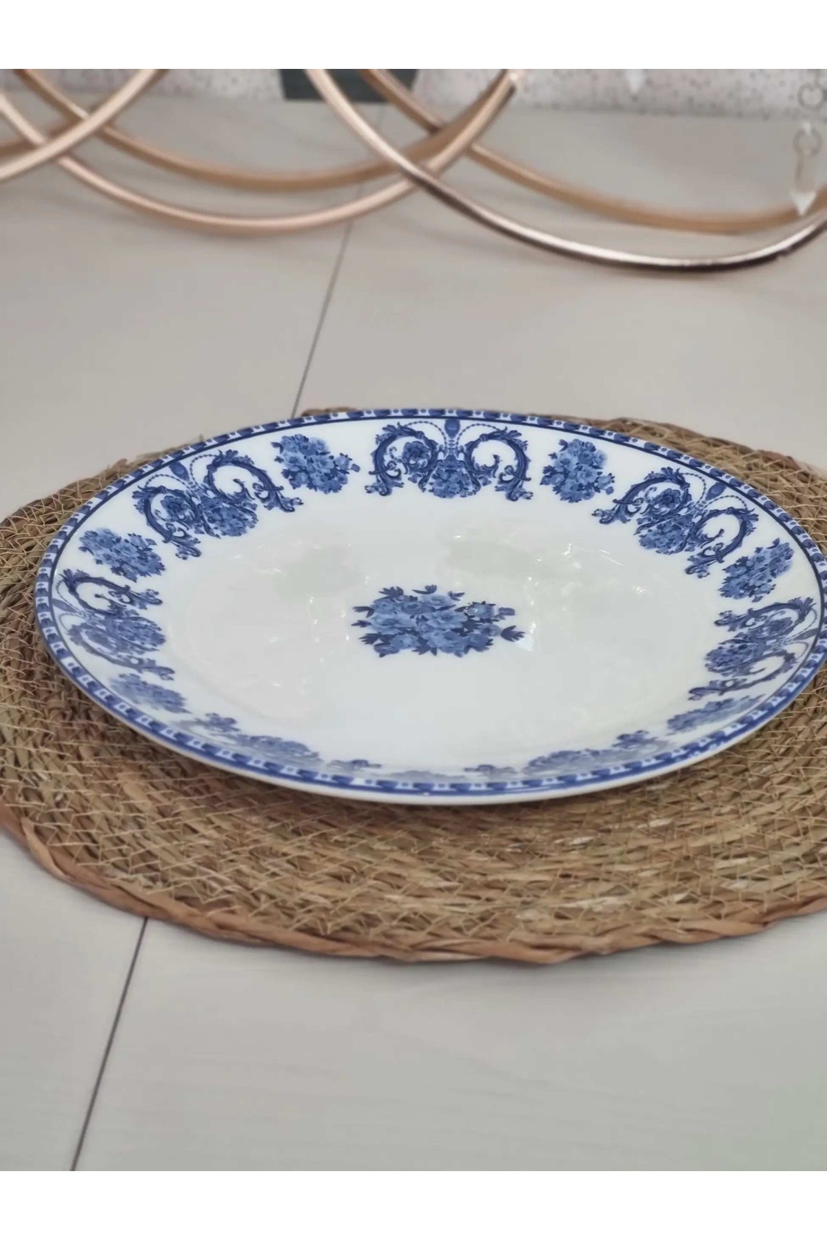 GÜRAL PORSELEN SUJE 25 CM SERVİS(6 ADET )
