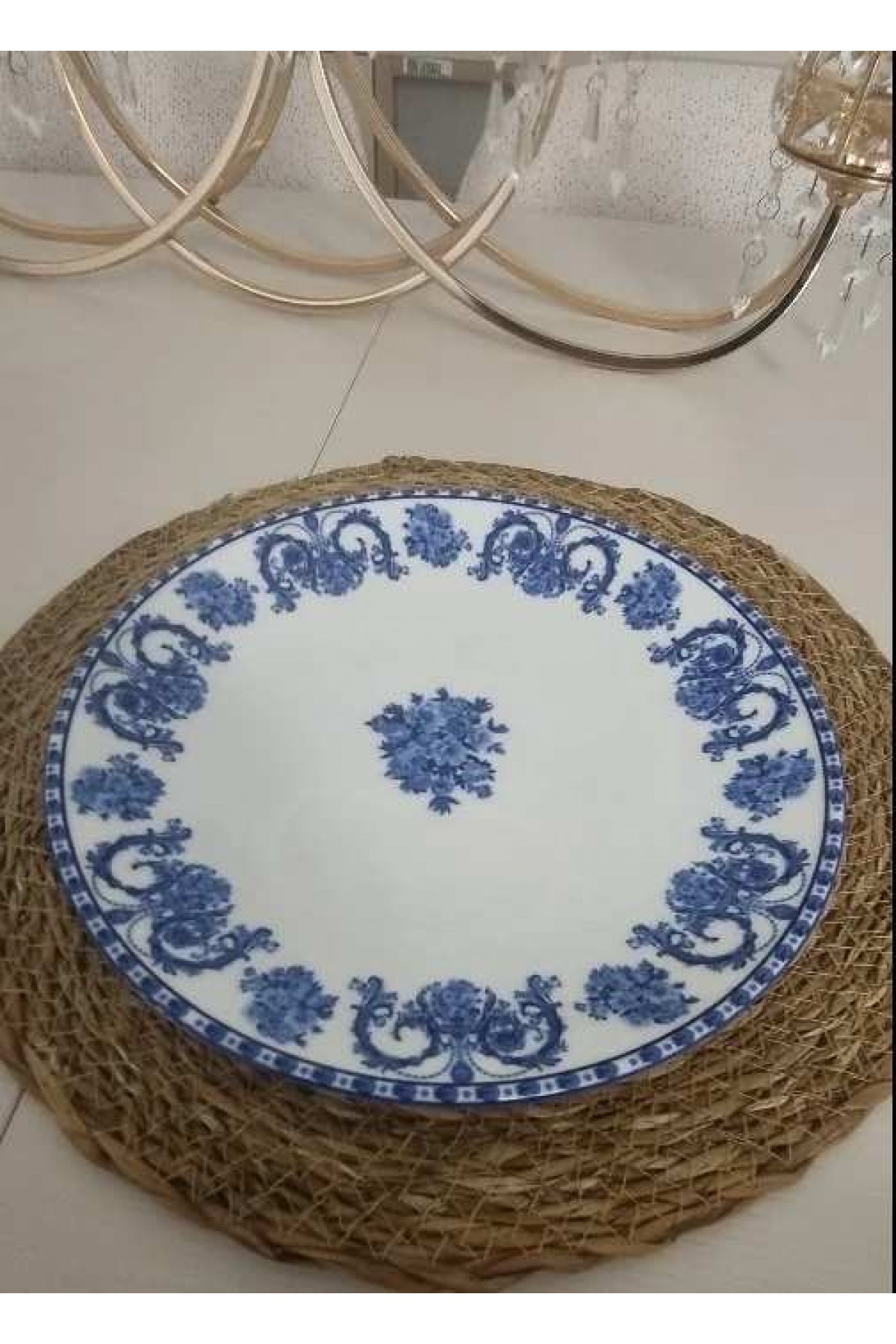 GÜRAL PORSELEN SUJE 25 CM SERVİS(6 ADET )