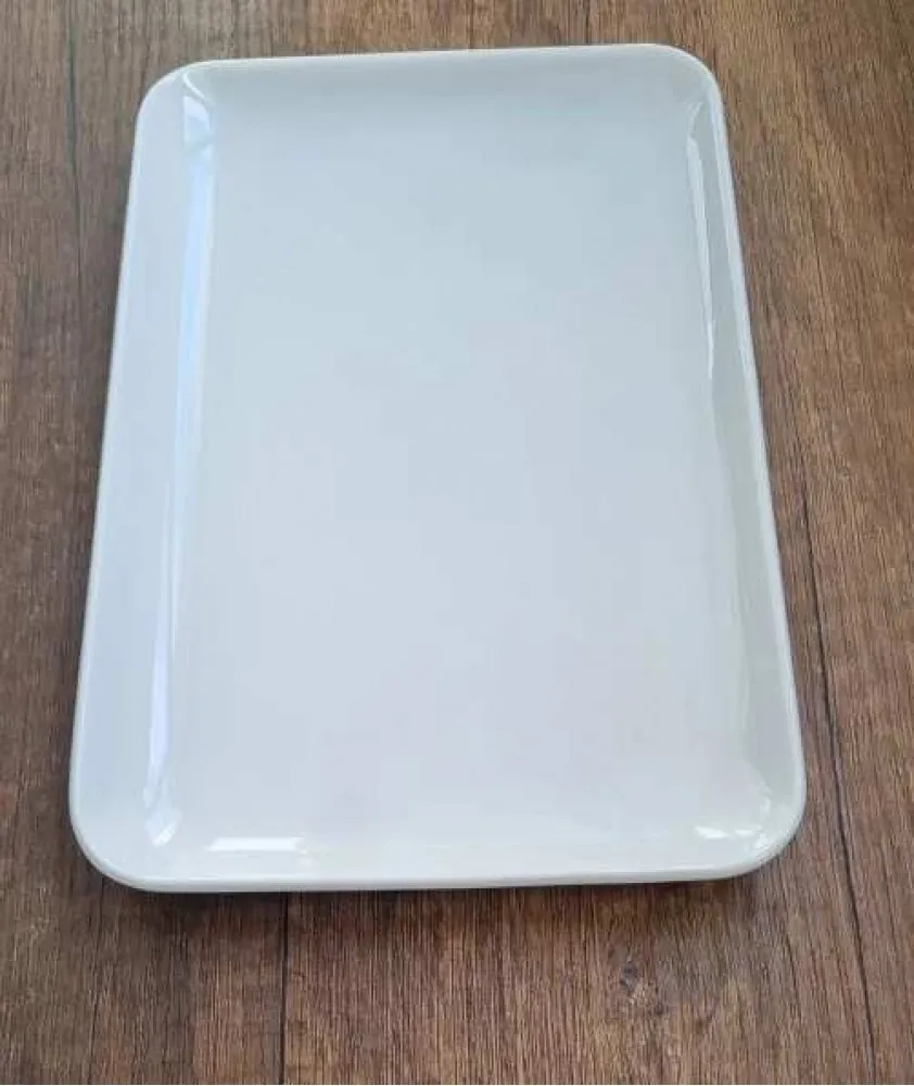 GÜRAL PORSELEN SİDNEY 25 CM KAYIK SUNUM TABAK (KREM) 2 ADET