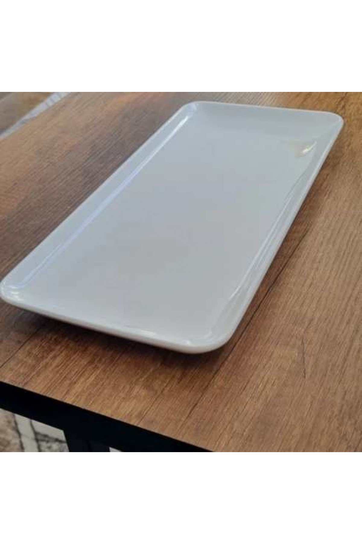 GÜRAL PORSELEN SİDNEY 31 CM KAYIK SUNUM TABAK (BEYAZ) 2 ADET