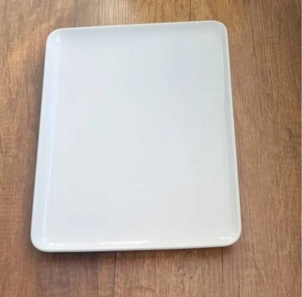 GÜRAL PORSELEN SİDNEY 36 CM KAYIK SUNUM TABAK (BEYAZ) 2 ADET