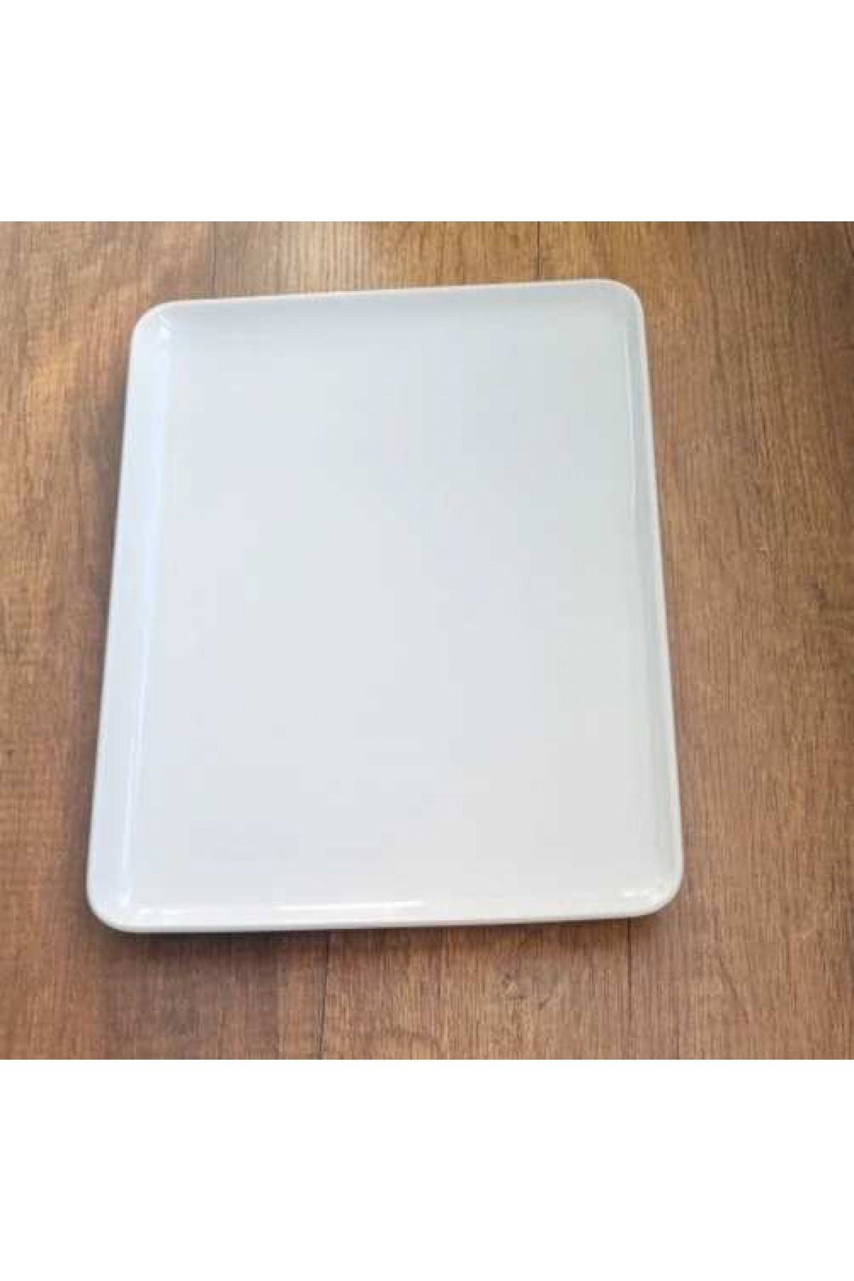 GÜRAL PORSELEN SİDNEY 36 CM KAYIK SUNUM TABAK (BEYAZ) 2 ADET