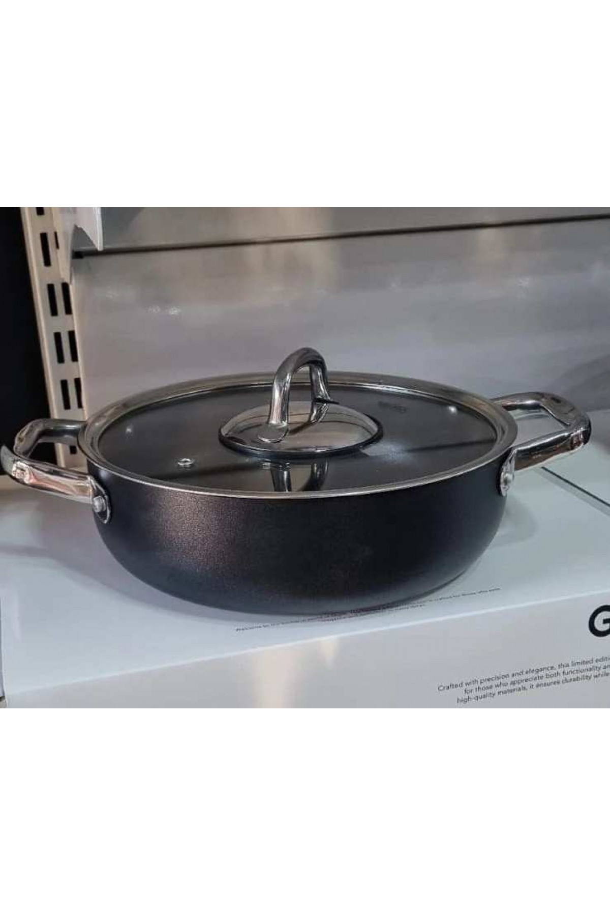 GİGİLLİ 24 CM GRANİT BASIK TENCERE