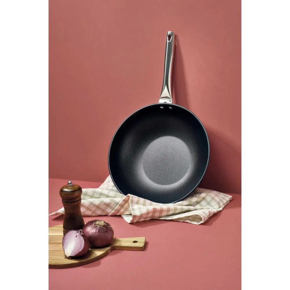 GİGİLLİ 28 CM GRANİT WOK TAVA GİGİLLİ 28 CM GRANİT WOK TAVA