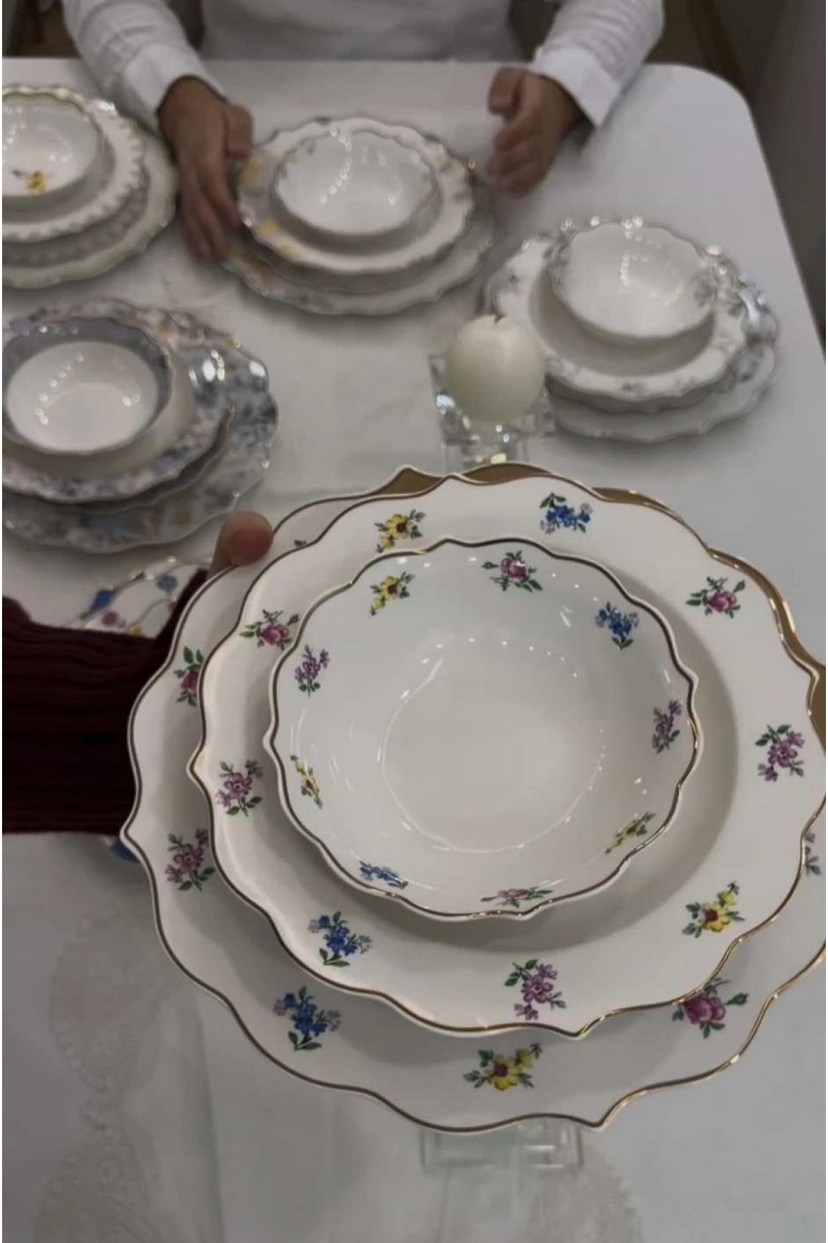 JUVİA 6 KİŞİLİK 24 PARÇA YEMEK TAKIMI JV12777