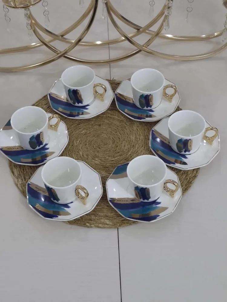 JUVİA 6 kişilik 12 parça kahve fincanı [JV-12794]
