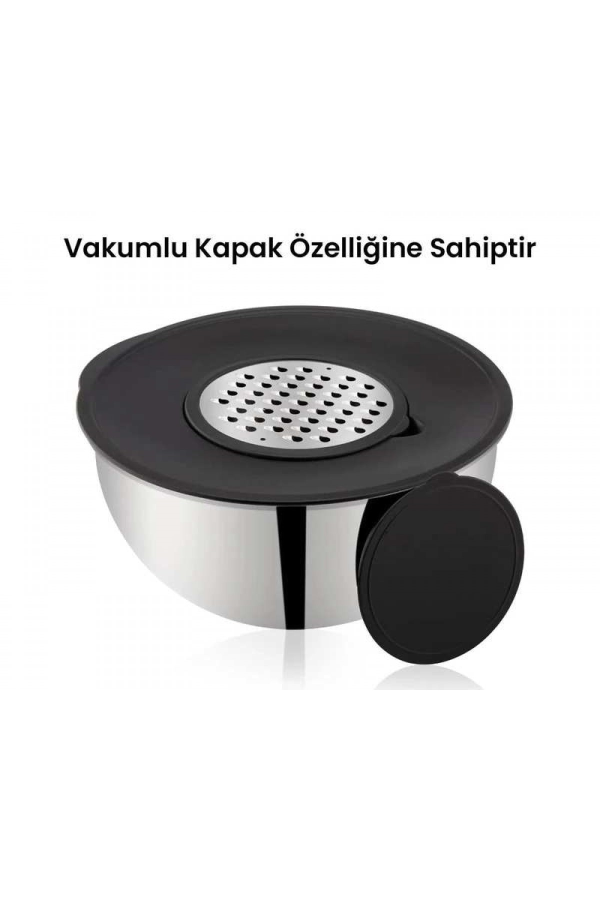 KAHRAMANLAR 3 LÜ KARIŞTIRMA KABI ÇELİK