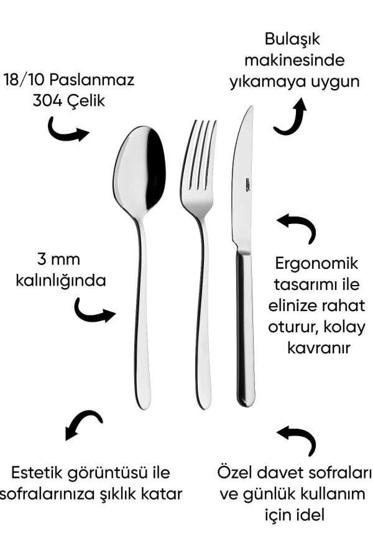 ROLLERS YEMEK BIÇAĞI 2 Lİ VİZYON MODEL
