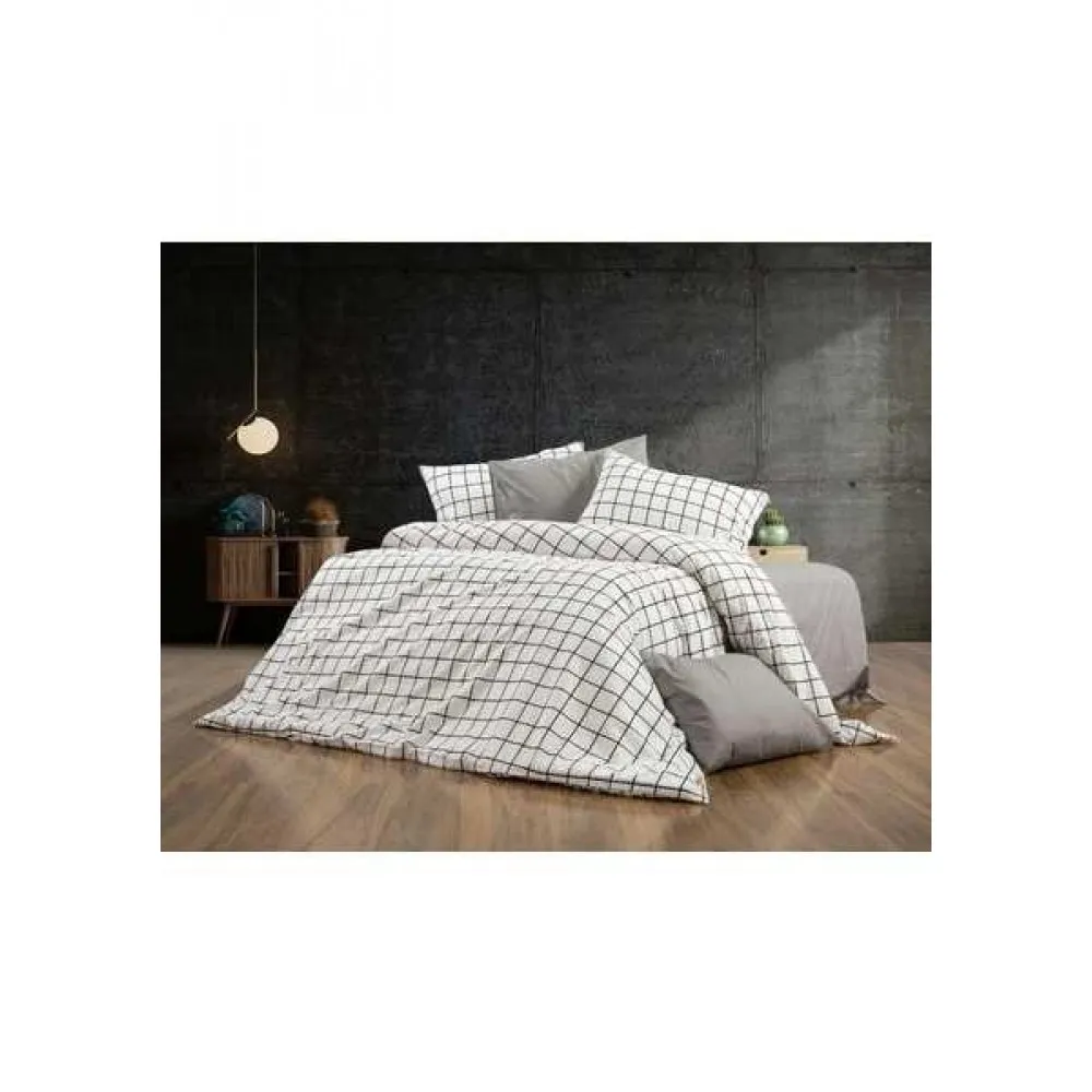 SNOW HOME CONSEPT ÇİFT KİŞİLİK NEVRESİM TAKIMI ÇİZGİLİ SİYAH BEYAZ KARE DESEN SNOW HOME CONSEPT ÇİFT KİŞİLİK NEVRESİM TAKIMI ÇİZGİLİ SİYAH BEYAZ KARE DESEN