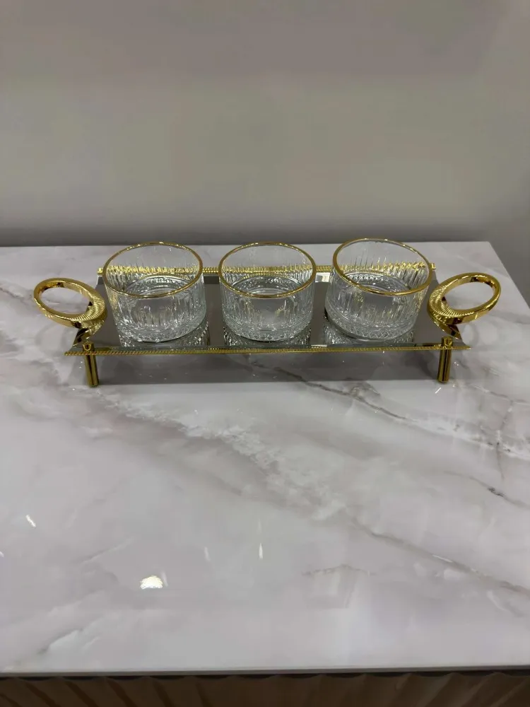 Tiamo Mios 3’lü Sunum Çerezlik GOLD