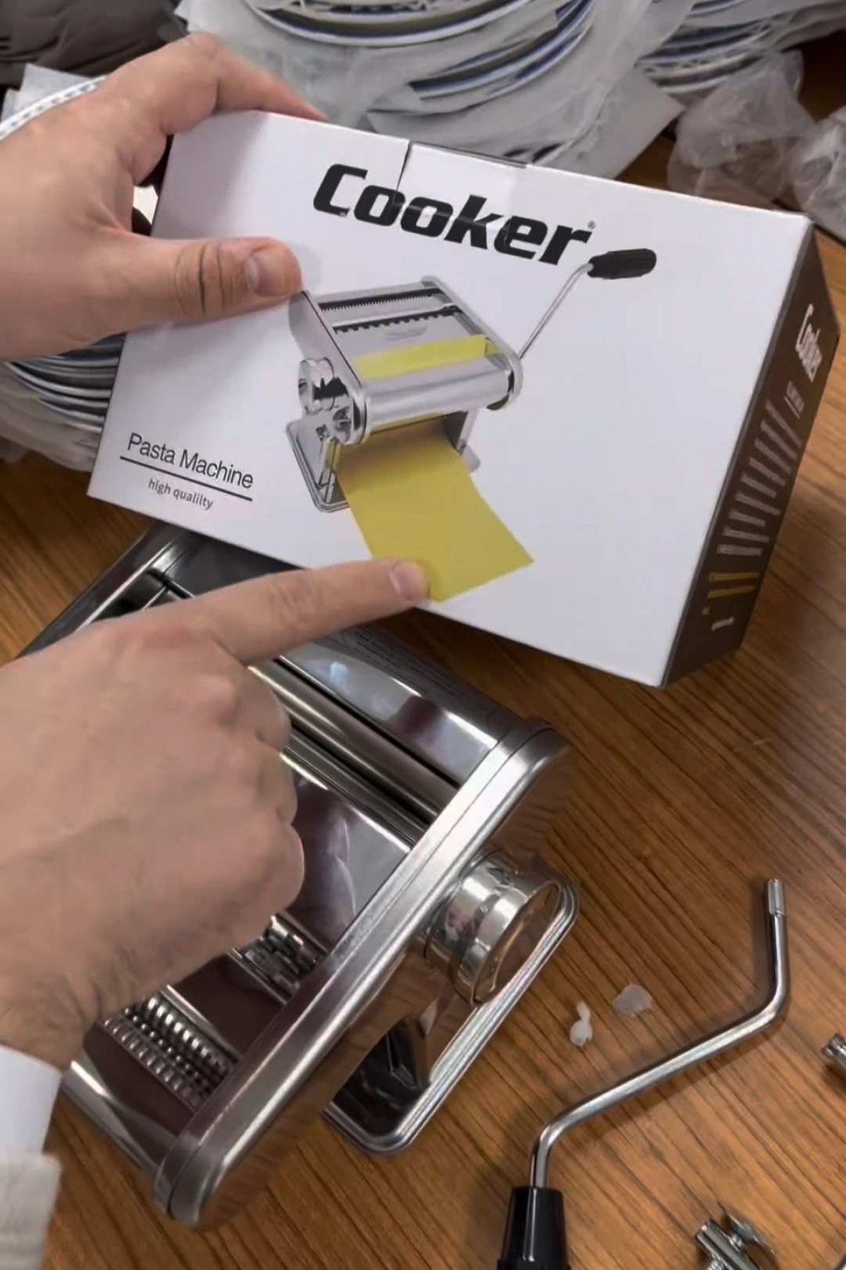 cooker erişte makinesi