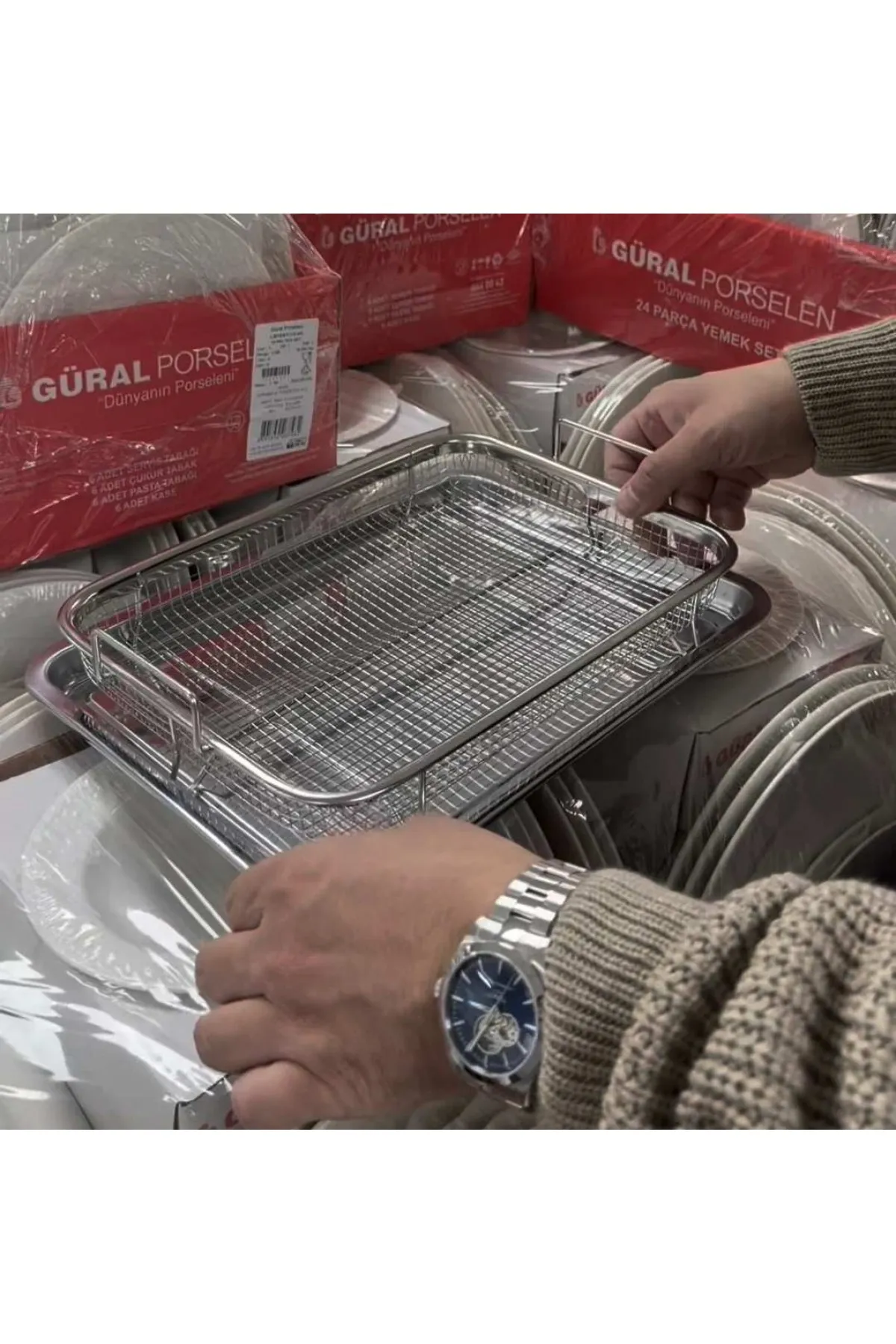 cooker tepsili süzgec cooker tepsili süzgec