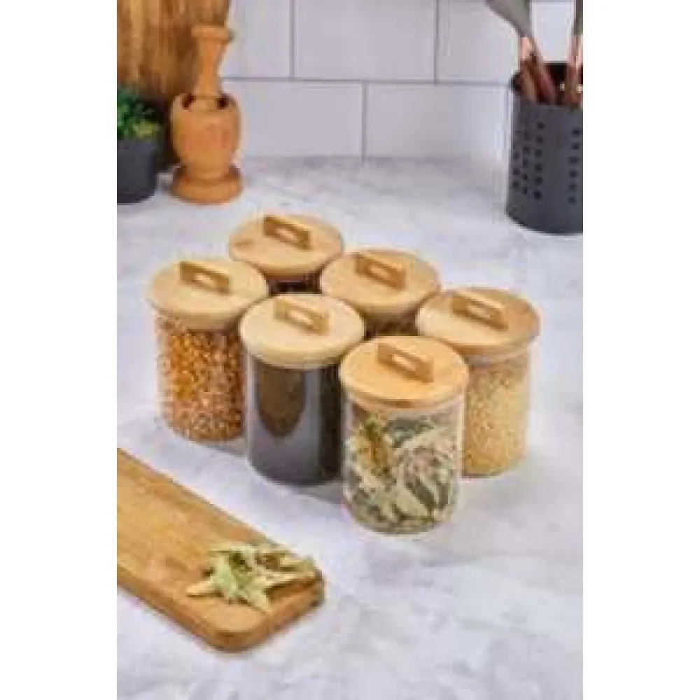 COOKER 2 ADET  14.5 CM BOROSİLİKAT CAM KAVONOZ VAKUM KAPAK