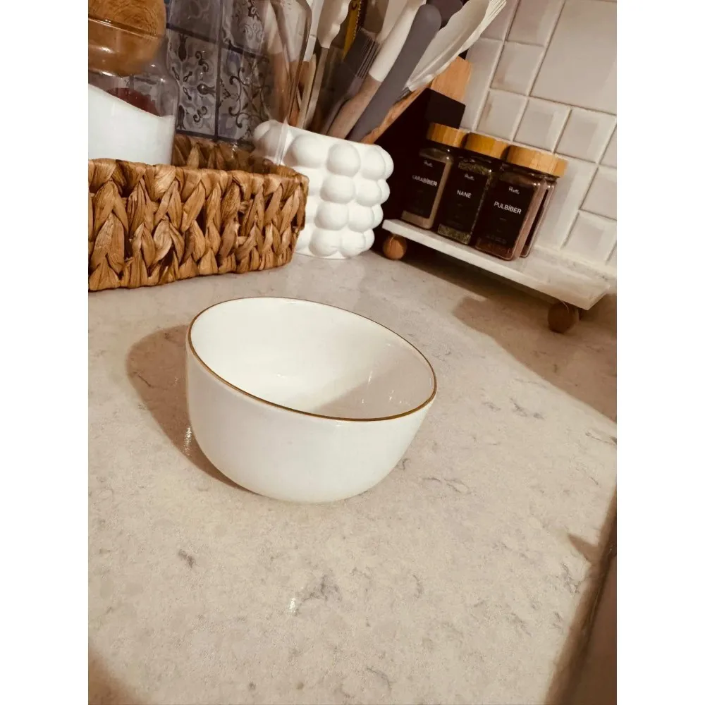 COOKER 6 ADET 10 CM ALTIN YALDIZLI KASE ÇEREZLİK ,KAHVALTILIK, SUNUMLUK COOKER 6 ADET 10 CM ALTIN YALDIZLI KASE ÇEREZLİK ,KAHVALTILIK, SUNUMLUK