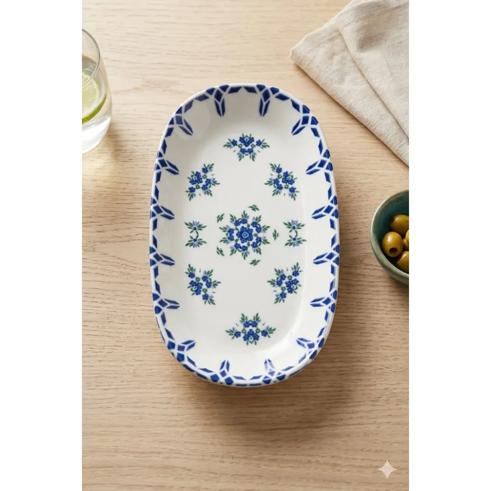 GÜRAL PORSELEN 24 CM KAYIK TABAK GBSEO24KYR1654