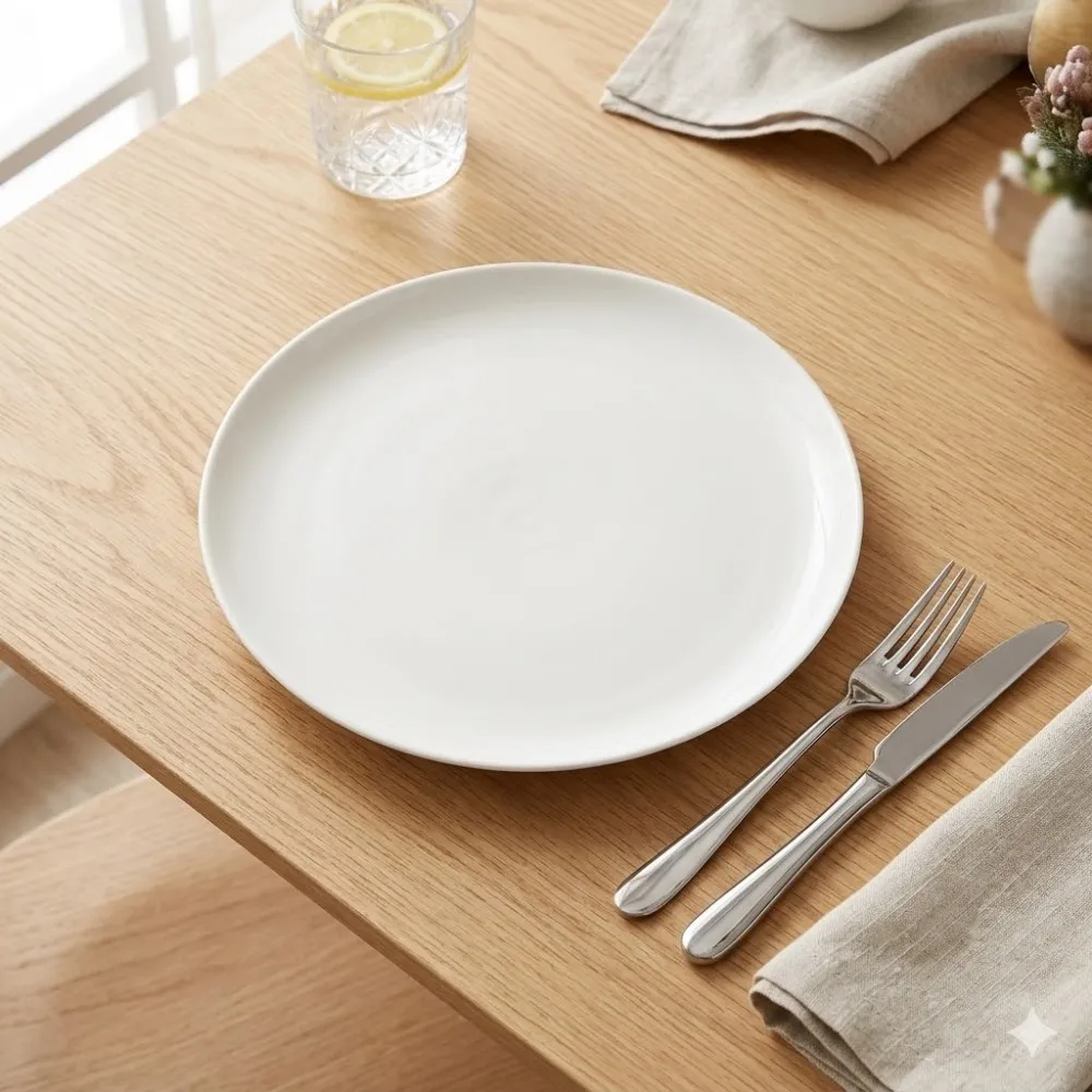 GÜRAL PORSELEN GBSBLB21DU00 21 CM DÜZ TABAK